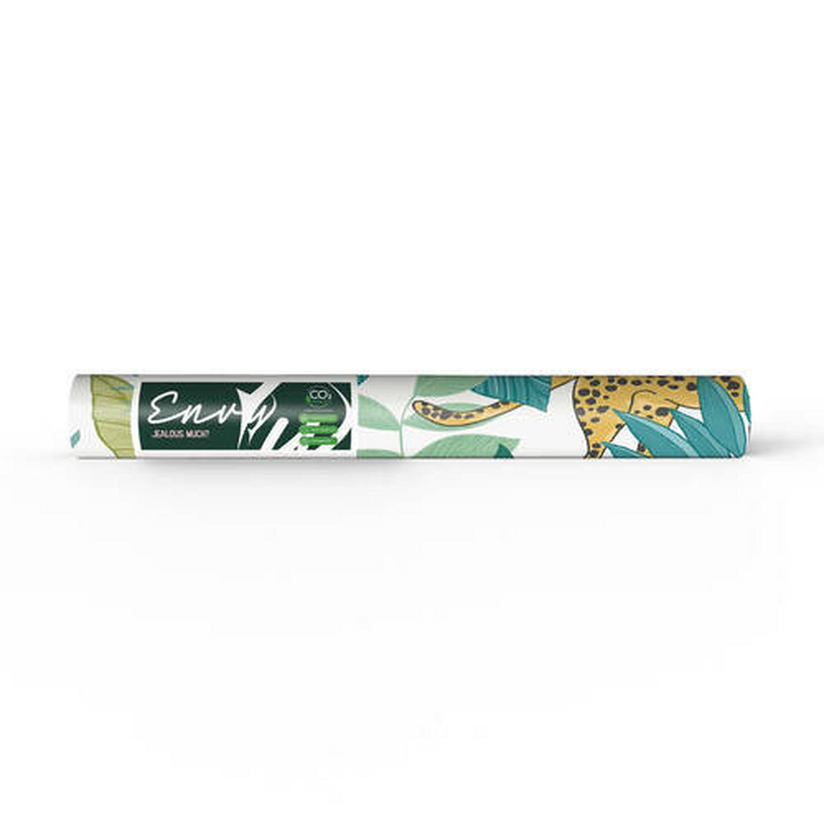 NON WOVEN-TAPET 52/1000 cm  - vit/grön, Basics, papper/plast (52/1000cm)