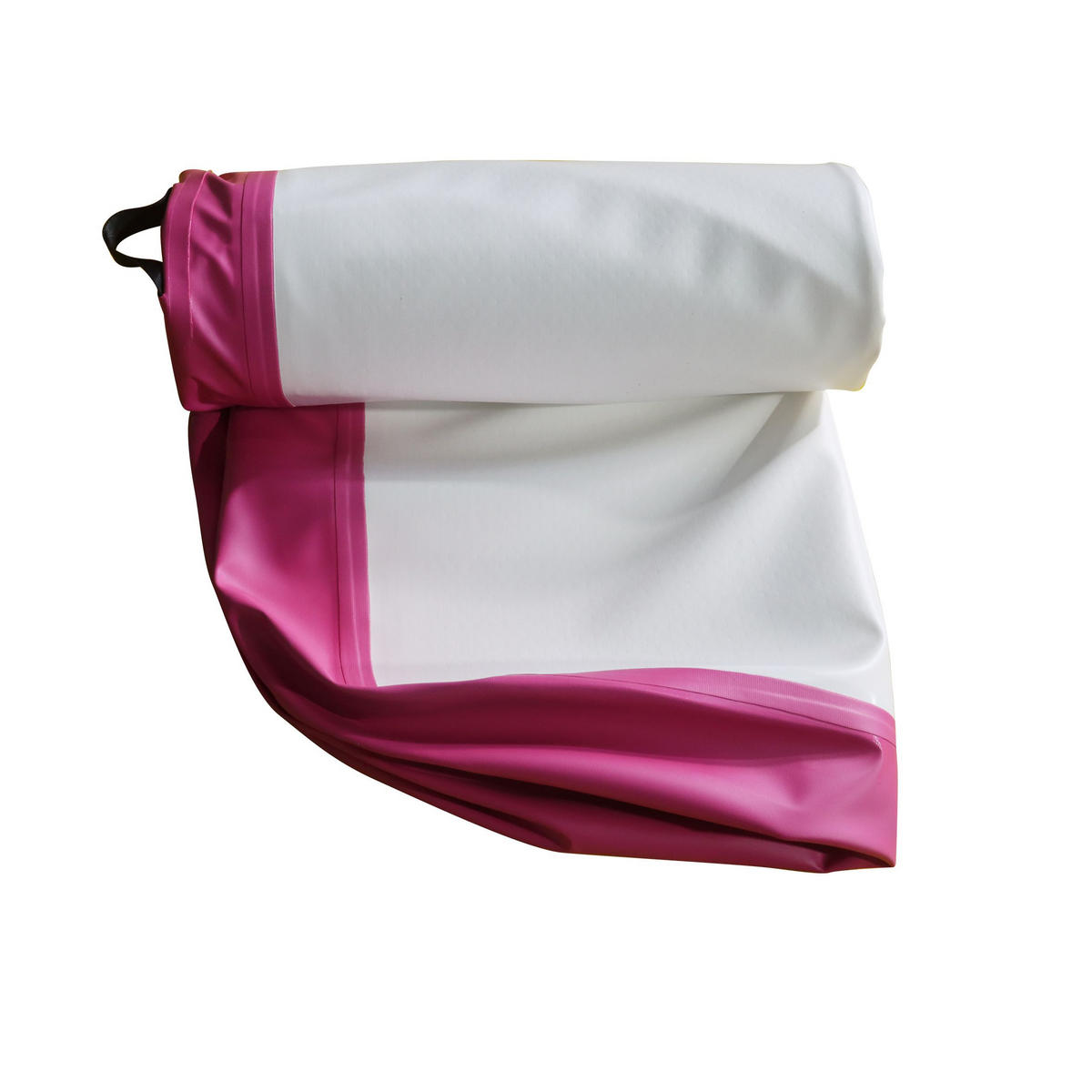 GYMNASTIKMATTE aufblasbar  - Rosa/Weiß, KONVENTIONELL, Kunststoff (300/100/20cm) - Atrigo