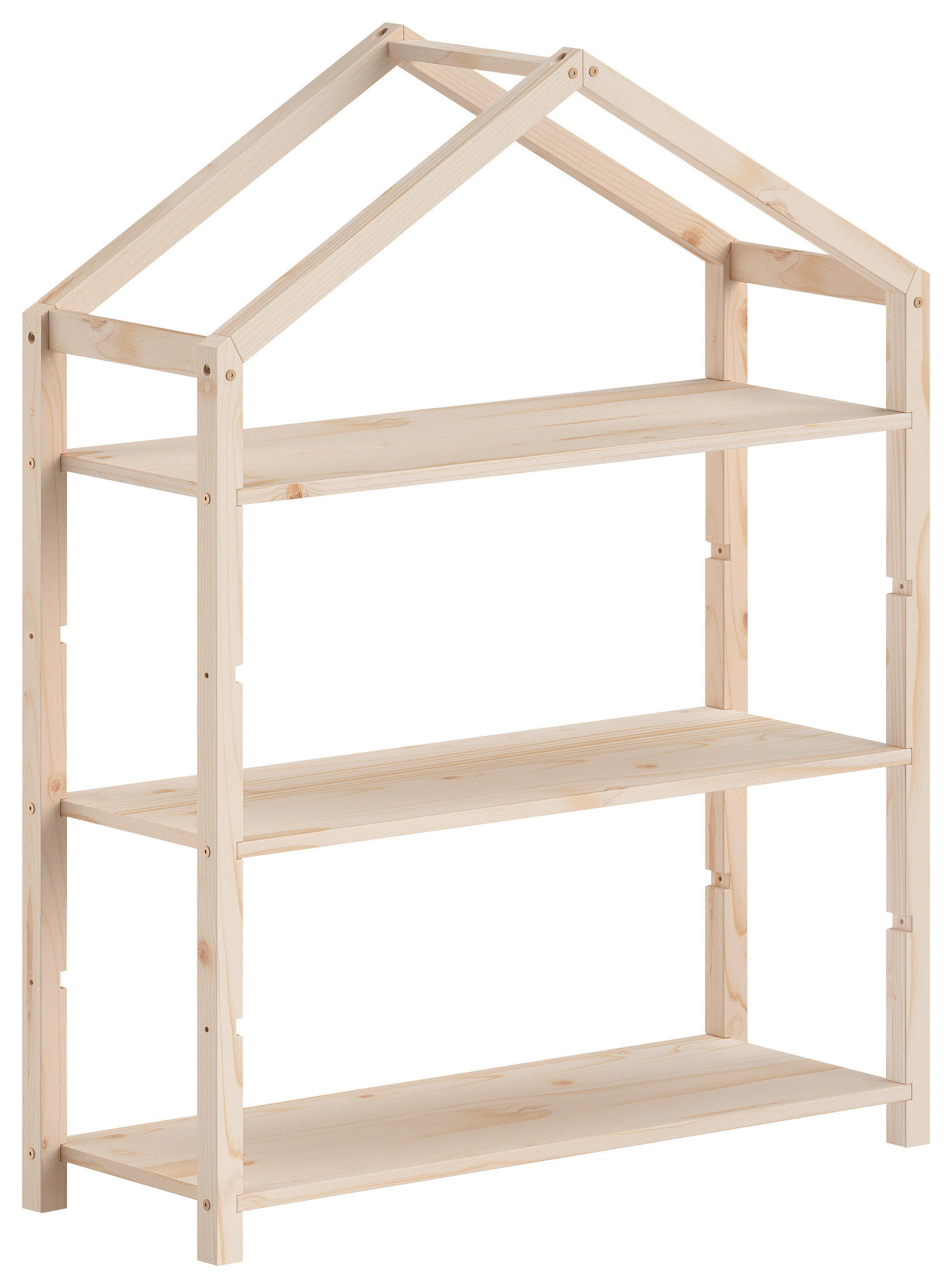 KINDERREGAL 111/141/40 cm  - Kieferfarben, MODERN, Holz (111/141/40cm) - MID.YOU