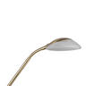 LED-DECKENFLUTER 32,5/180 cm    - Messingfarben/Alabasterfarben, Basics, Glas/Metall (32,5/180cm) - Novel