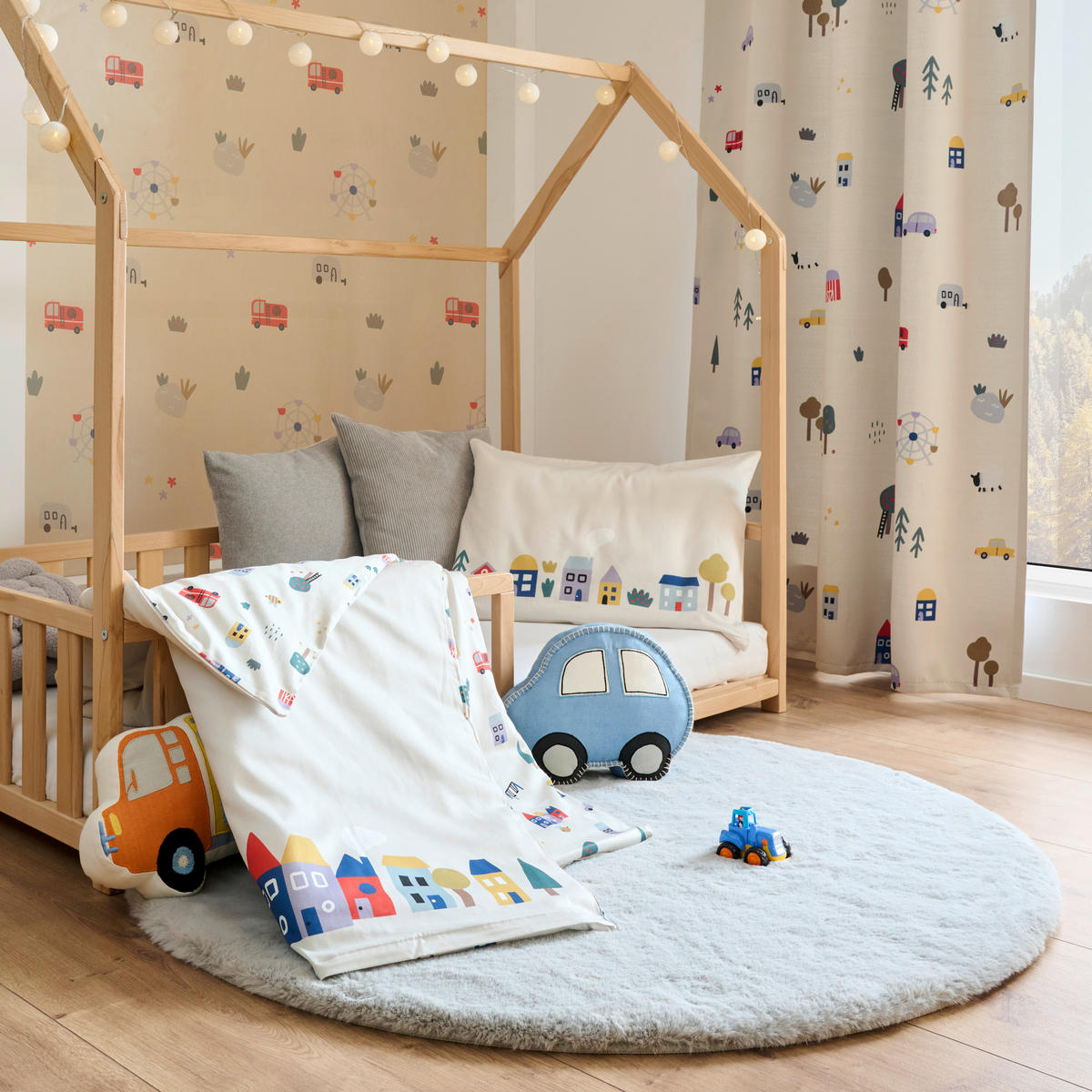 DETSKÁ POSTEĽNÁ BIELIZEŇ 100/135 cm  - krémová, Trend, textil (100/135cm) - Patinio