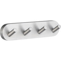 HAKENLEISTE  in Chromfarben  - Chromfarben, Basics, Metall (17,8/4cm)