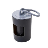 HUNDEKOTBEUTEL - Anthrazit, KONVENTIONELL, Kunststoff (7,8/7/4cm) - Fackelmann