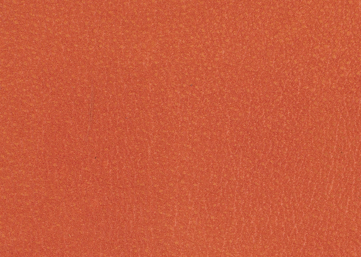 ARMLEHNSTUHL  in Echtleder naturbelassen  - Wildeiche/Rotorange, Design, Leder/Holz (63/74-90/57-73cm) - Koinor