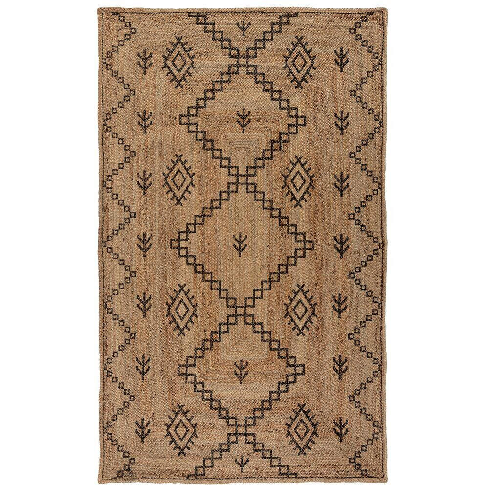 Flair Rugs Handwebteppich Habib Jute Natur 200x290 cm