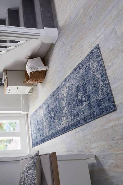 LÄUFER 60/230 cm Manhattan  - Blau, Basics, Textil (60/230cm) - Xora