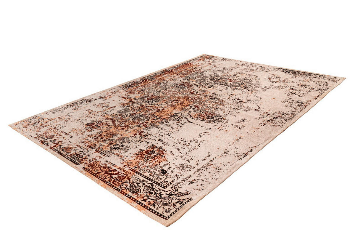 TEPPICH 120/180 cm Charme 725 Elfenbein Creme  - Creme, KONVENTIONELL, Textil (120/180cm)