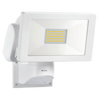 LED-AUßENLEUCHTE 18,4/21,3/21,8 cm   - Weiß, Design, Metall (18,4/21,3/21,8cm) - Steinel