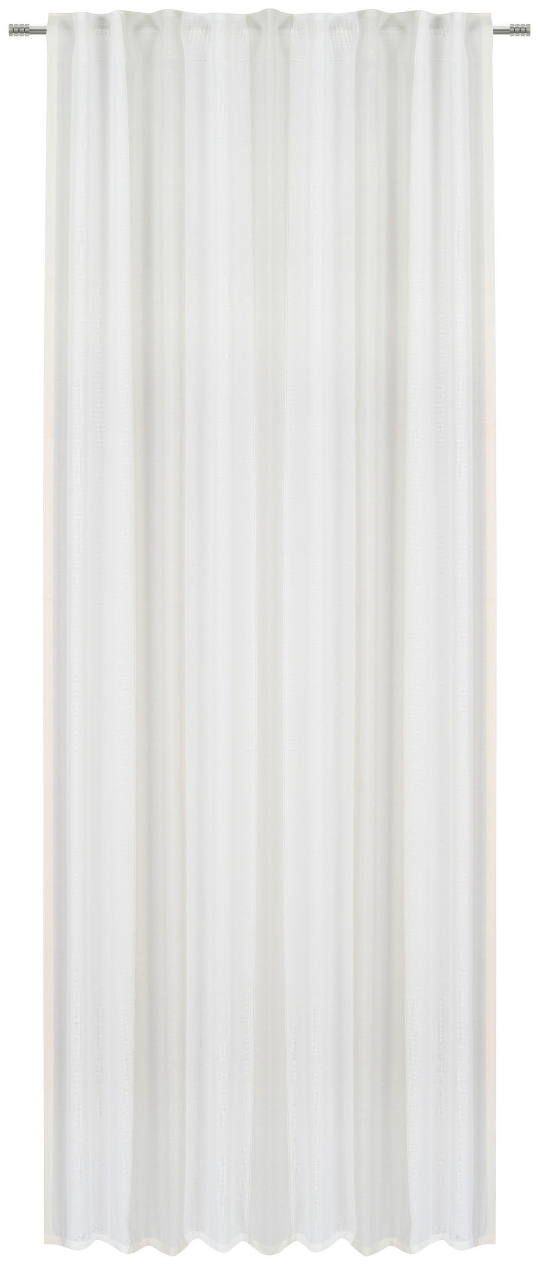 ZAVJESA SA SKRIVENIM OMČAMA bež 140/245 cm   - bež, Basics, tekstil (140/245cm) - Esposa