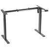 TISCHGESTELL   - Schwarz, Design, Metall (92/71/48cm) - MID.YOU