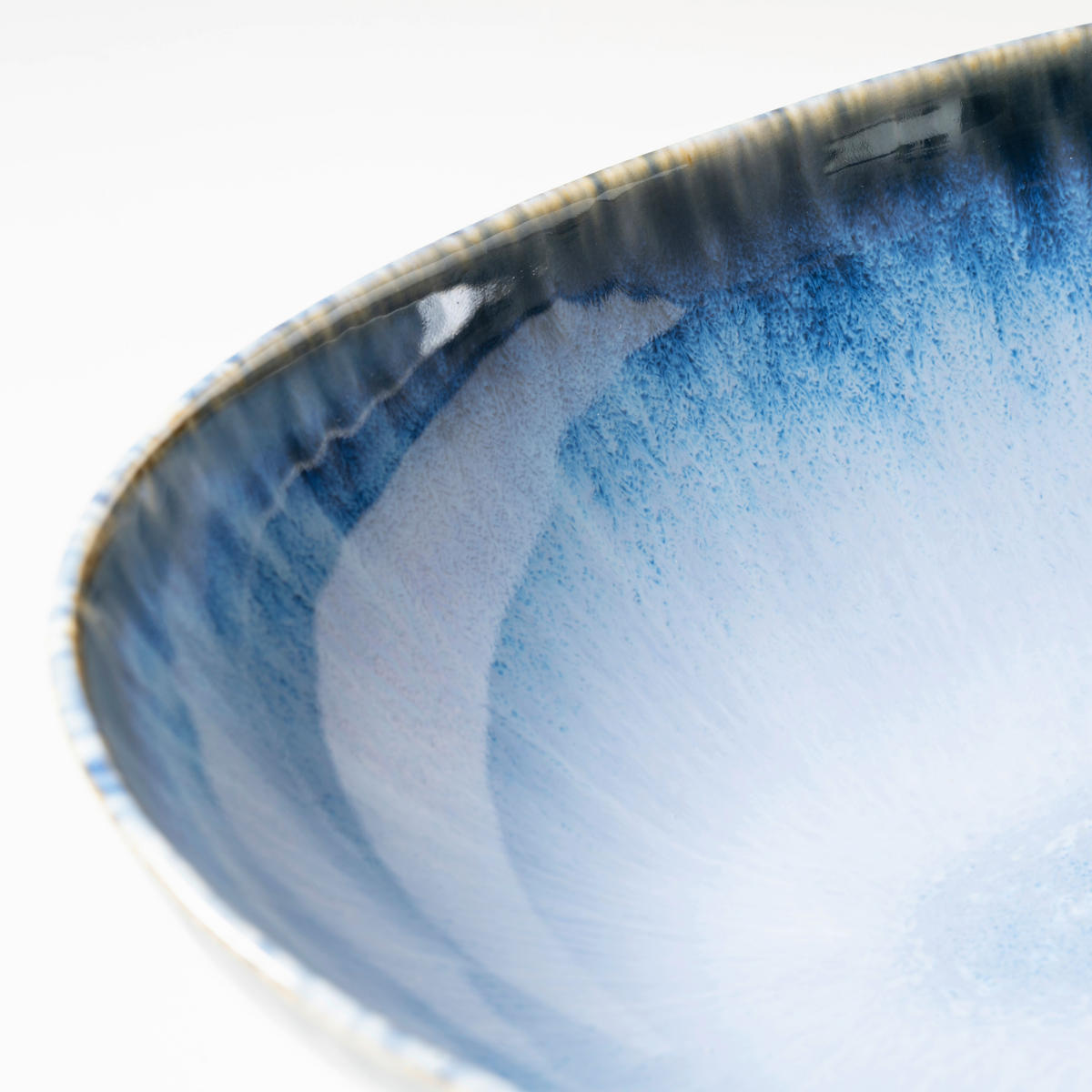 SCHÜSSELSET 4-teilig WILDE SCHLUCHT   - Blau, Basics, Keramik (26,3/5,5cm) - Gipfelstück