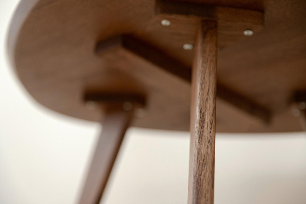 COUCHTISCH Holz 96/95/47,5 cm  - Eichefarben/Dunkelbraun, Design, Holz (96/95/47,5cm) - Livetastic