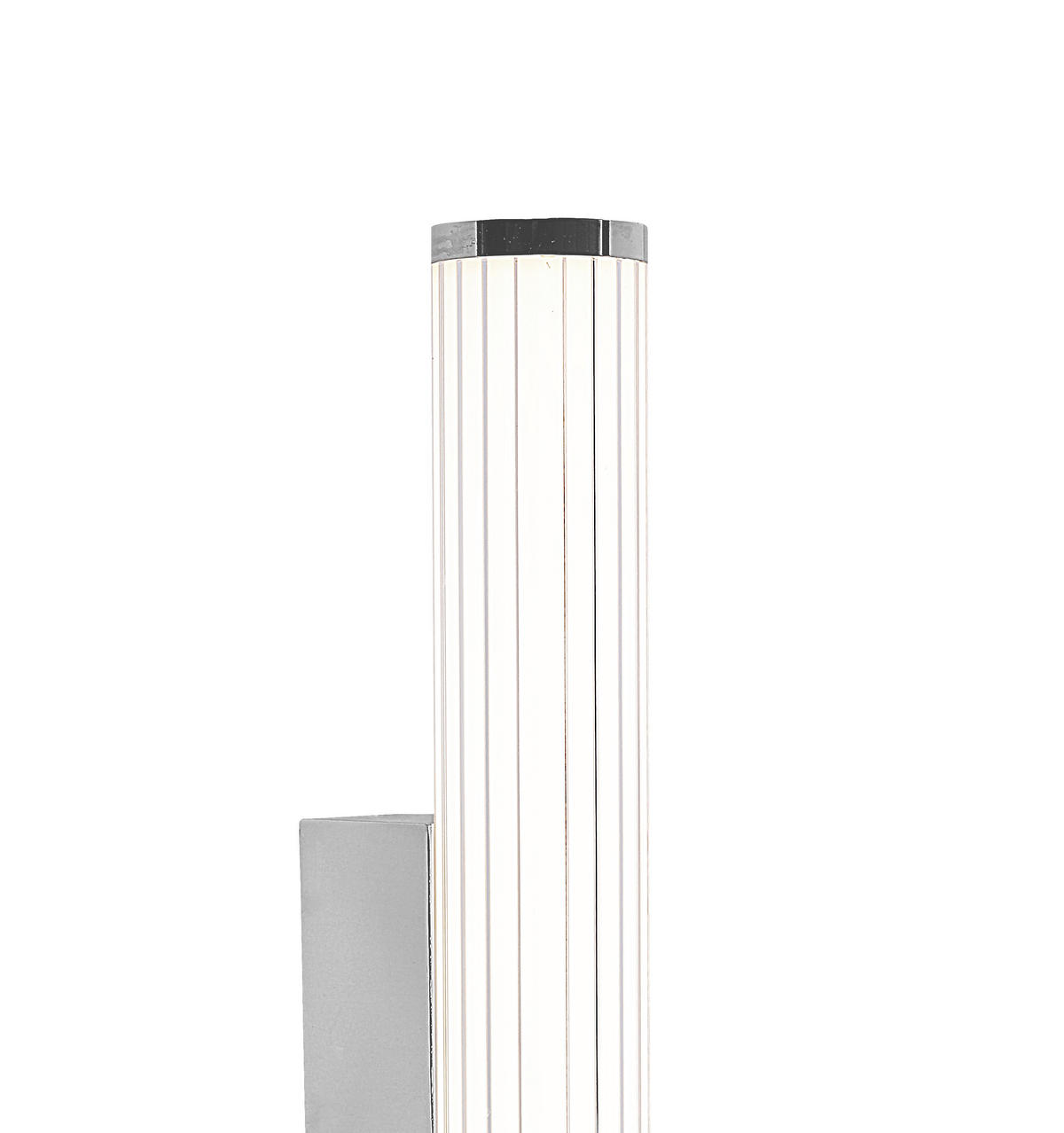 LED-WANDLEUCHTE Vena  6/45/11.5 cm  - Chromfarben, Design, Kunststoff (6/45/11.5cm)