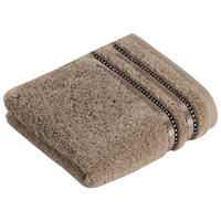GÄSTETUCH Cult de Luxe Sandfarben 30/50 cm  - Sandfarben, Design, Textil (30/50cm) - Vossen
