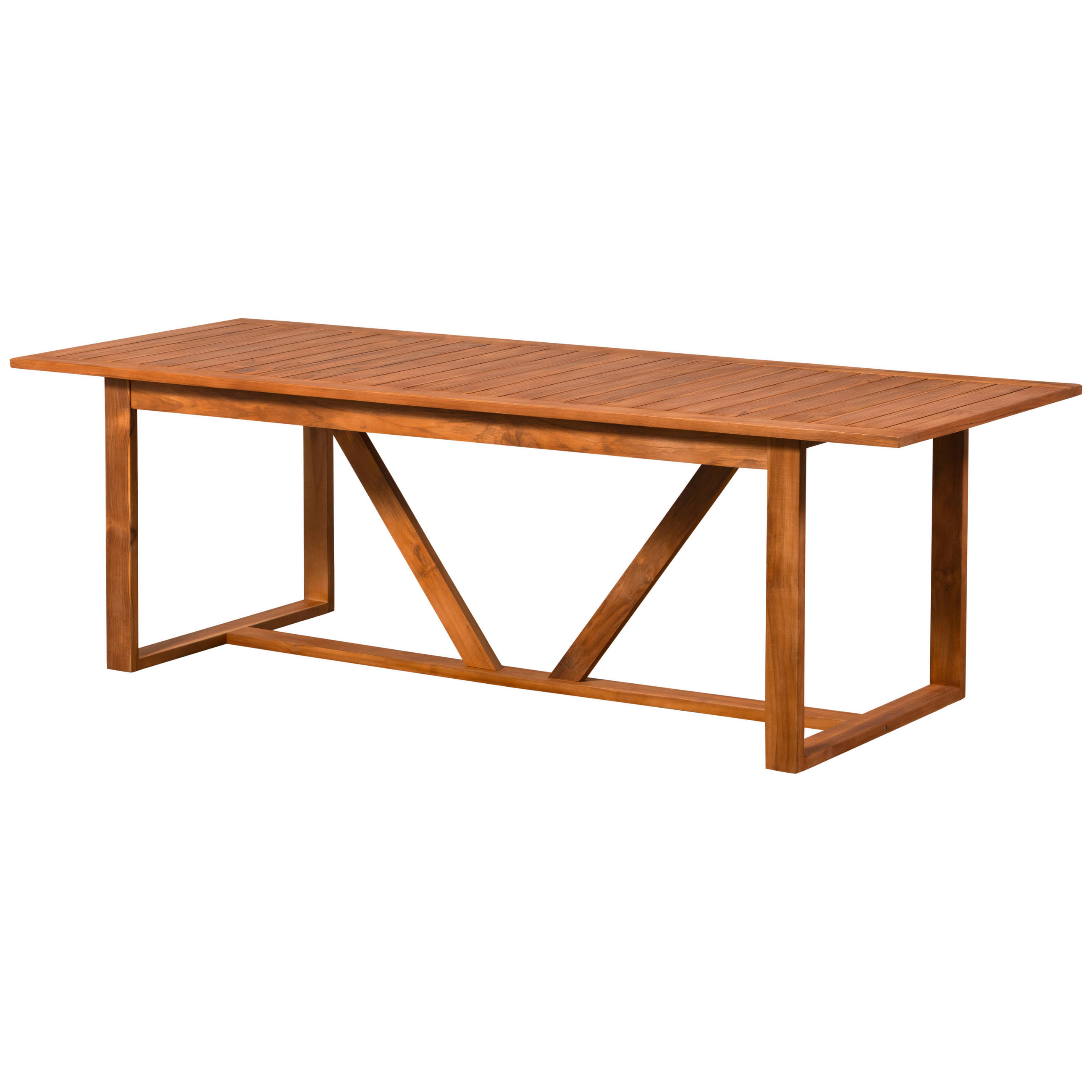 GARTENTISCH 240/90/75 cm Holz rechteckig  - Naturfarben, Design, Holz (240/90/75cm) - Livetastic