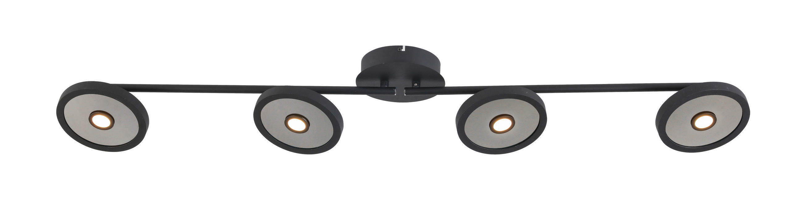 LED-STRAHLER 128/17/14 cm   - Schwarz, LIFESTYLE, Kunststoff/Metall (128/17/14cm) - Novel