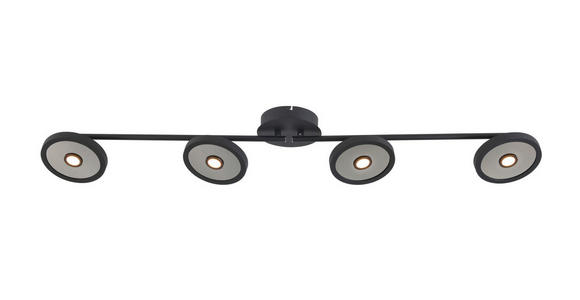 LED-STRAHLER 128/17/14 cm - Schwarz, LIFESTYLE, Kunststoff/Metall (128/17/14cm) - Novel