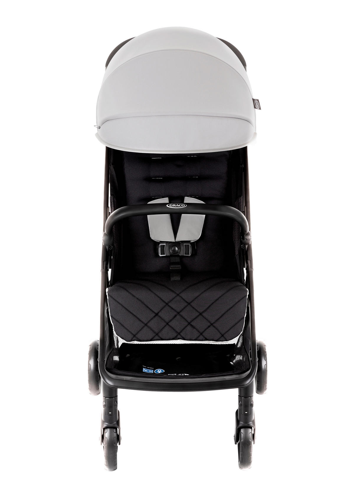 BUGGY MYAVO  - Schwarz/Grau, Basics, Textil/Metall (52/101.6/88cm) - Graco