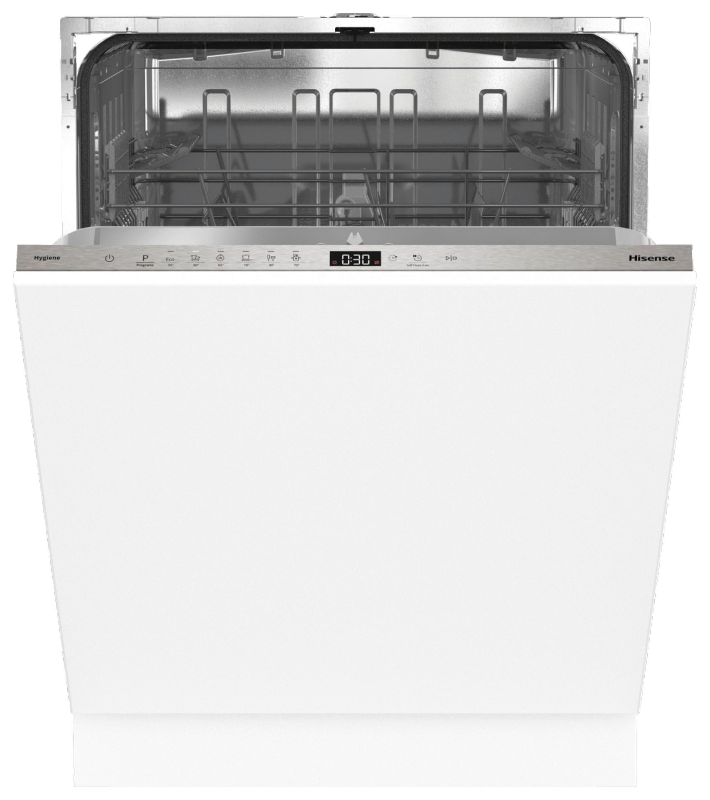 GESCHIRRSPÜLER HV642E90  - Edelstahlfarben, Basics, Metall (59,8/81,6/55,5cm) - Hisense