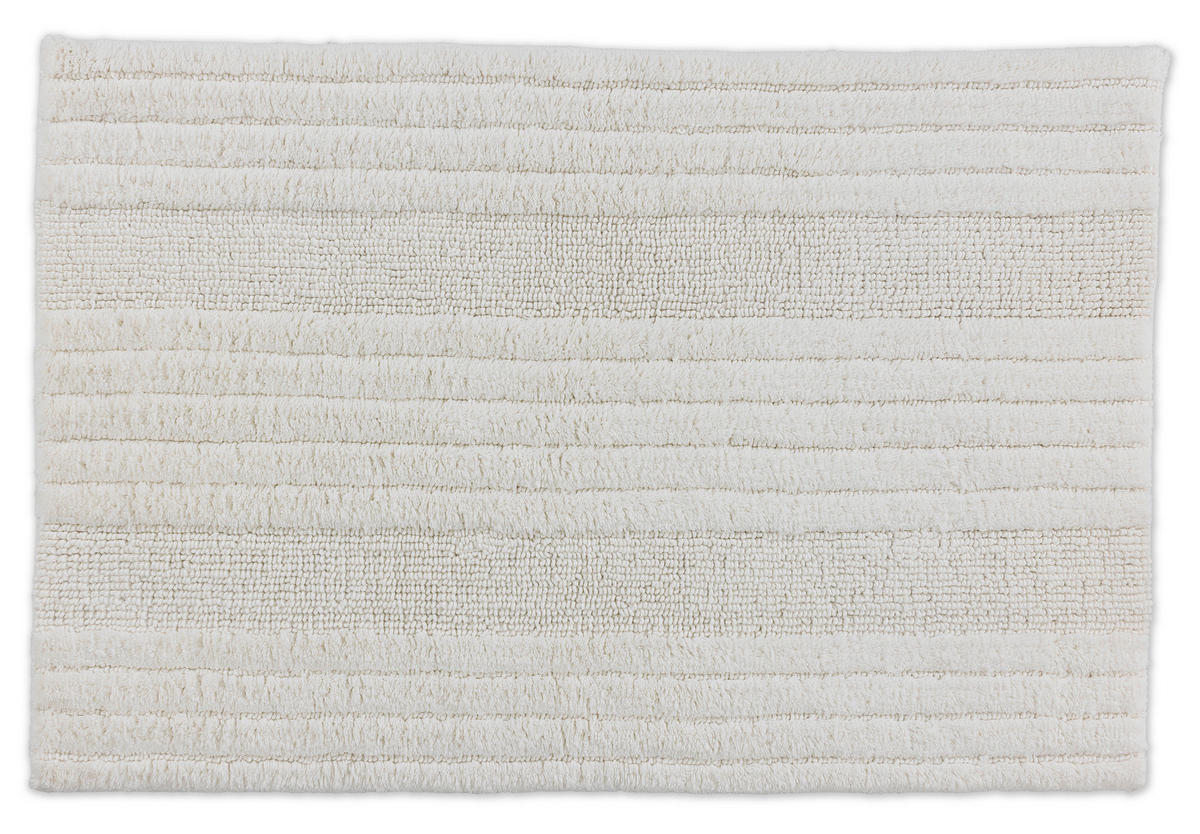 BADTEPPICH Creme 67/110 cm  - Creme, Basics, Textil (67/110cm) - Schöner Wohnen