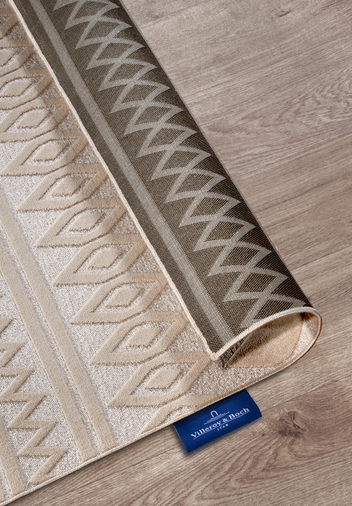 FLACHWEBETEPPICH 200/290 cm Kollektion 1879 Creme  - Creme, Design, Textil (200/290cm) - Villeroy & Boch