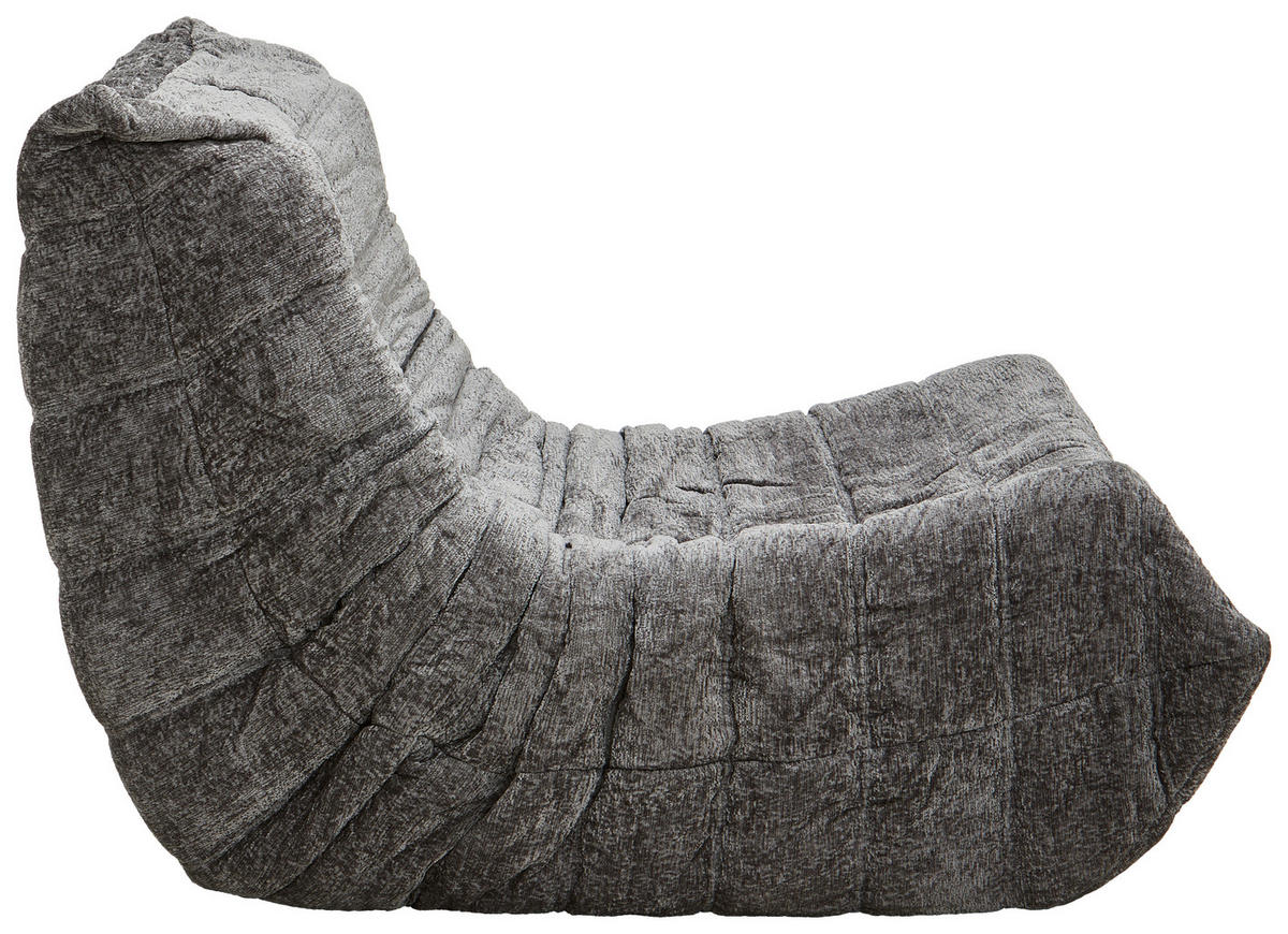 KŘESLO, textil, šedá - šedá, Trend, textil (82/70/105cm) - Livetastic