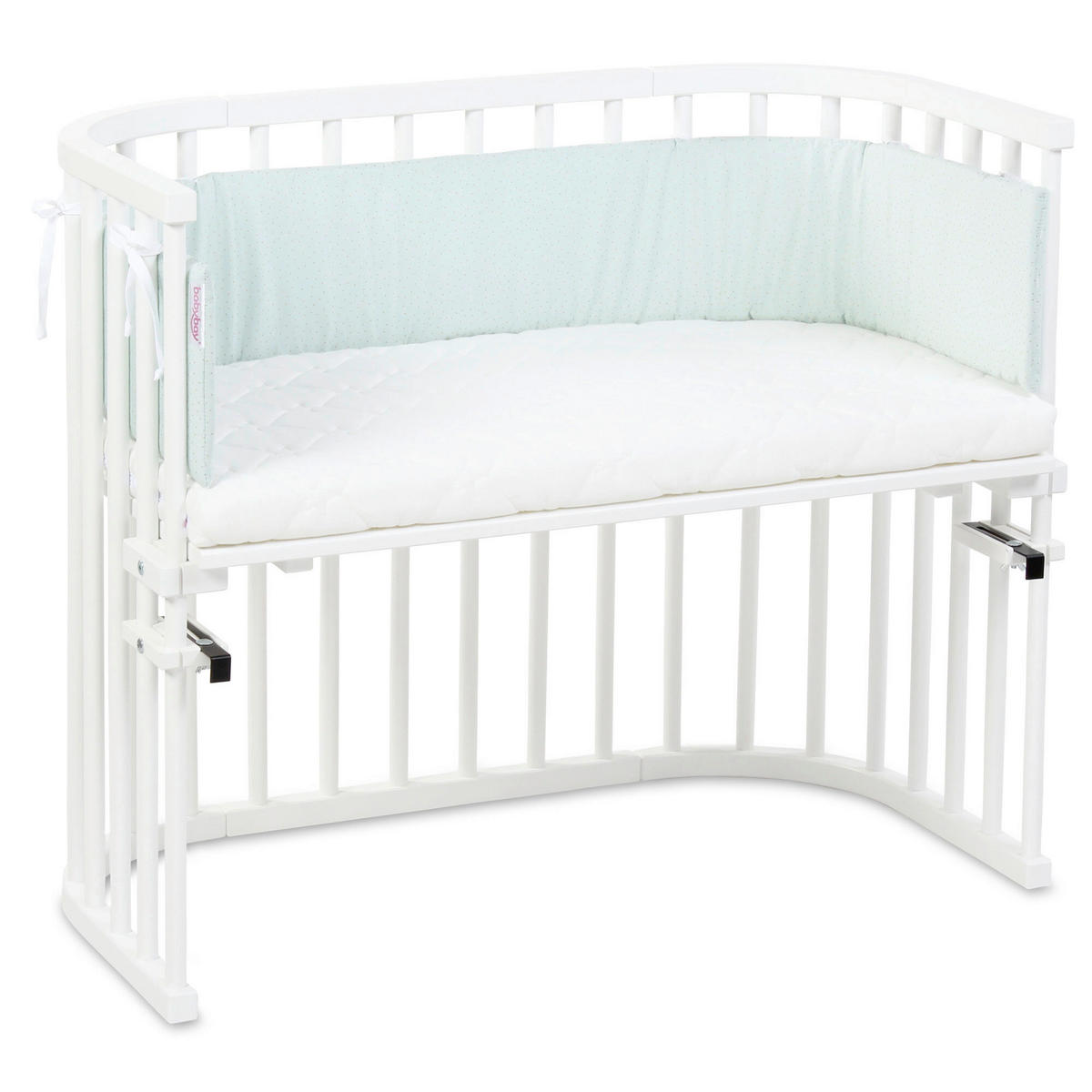 NESTCHEN   24/200 cm  - Mintgrün, Basics, Textil (24/200cm) - Babybay