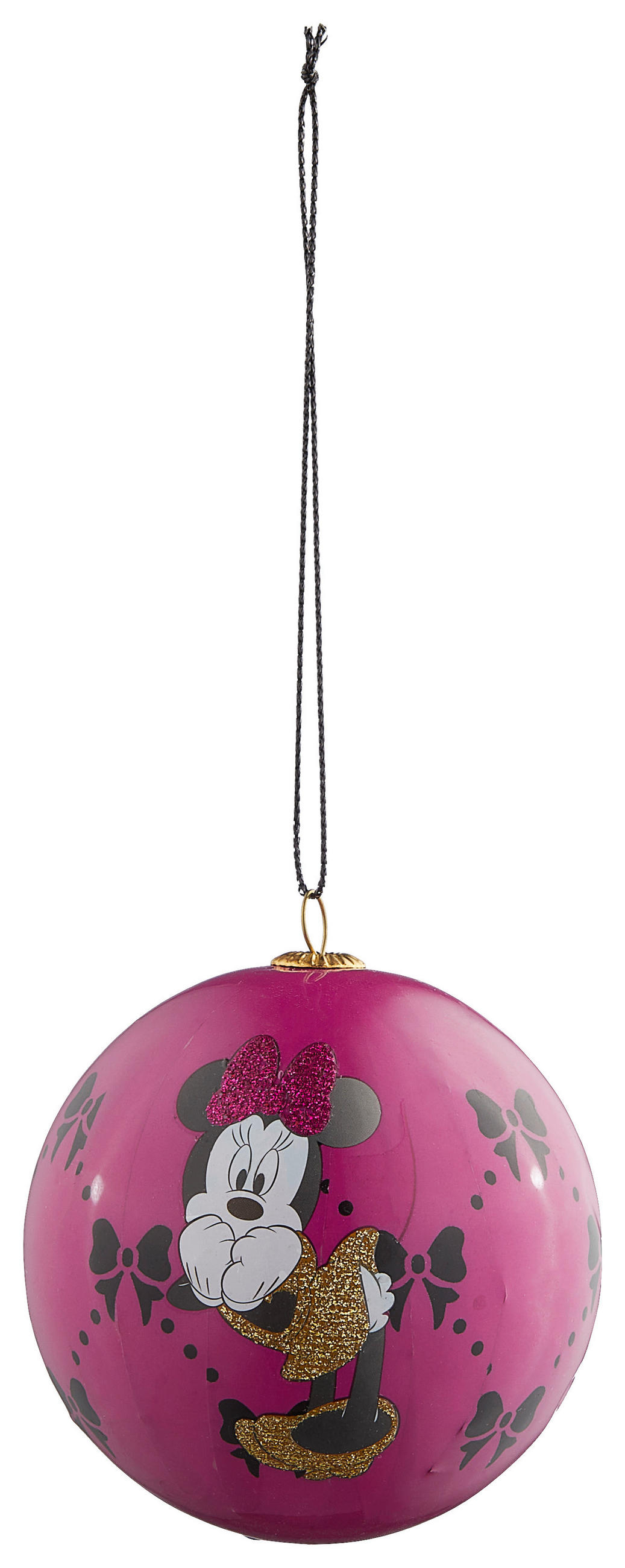 CHRISTBAUMKUGEL-SET 7,5 cm 9-teilig Minnie Mouse  - Multicolor, Trend, Kunststoff (7,5cm) - Disney