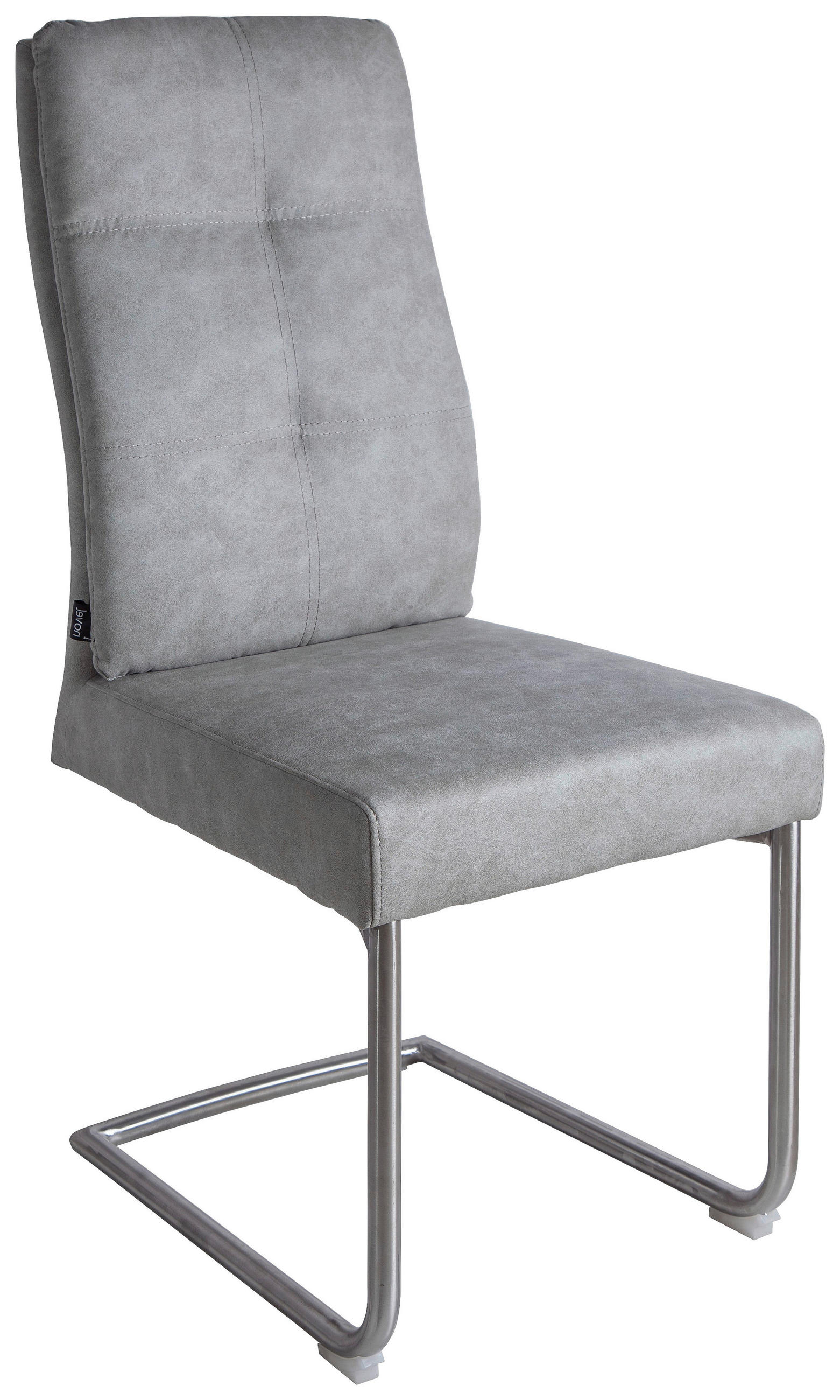 STOLICA NA SANKAMA - boja nerđajućeg čelika/svetlosiva, Konvencionalno, metal/tekstil (45/61/99cm) - Livetastic