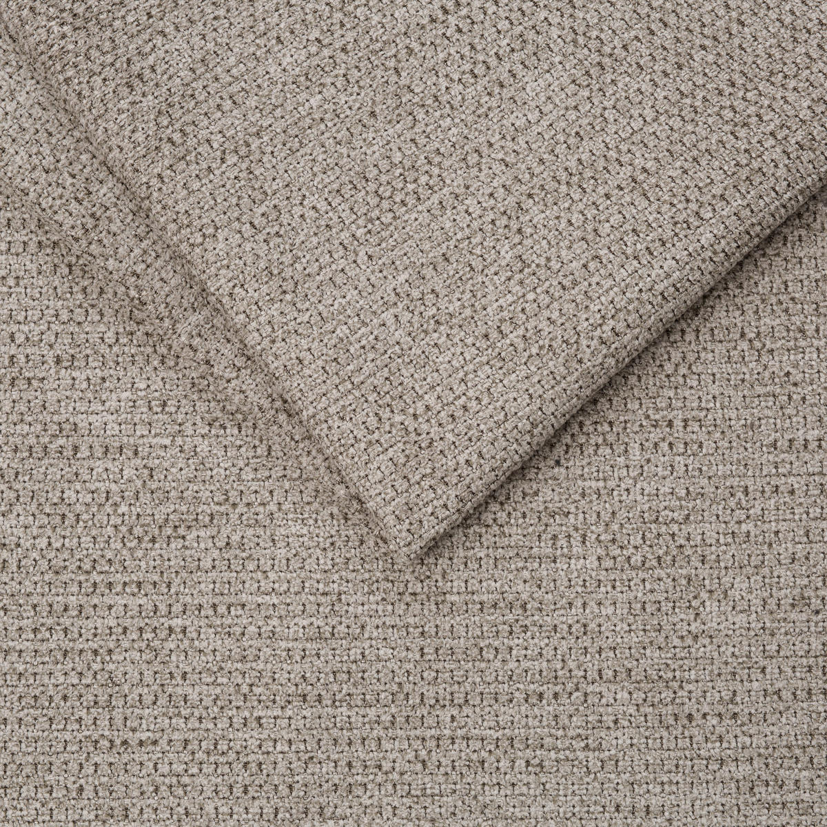 KUTNA GARNITURA tekstil  sivo-smeđa   - sivo-smeđa/crna, Konvencionalno, tekstil/plastika (268/172cm) - MID.YOU