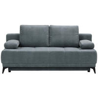 BÄDDSOFFA i flatväv blå  - ljusblå/blå, Modern, textil (195/77/100cm) - MID.YOU
