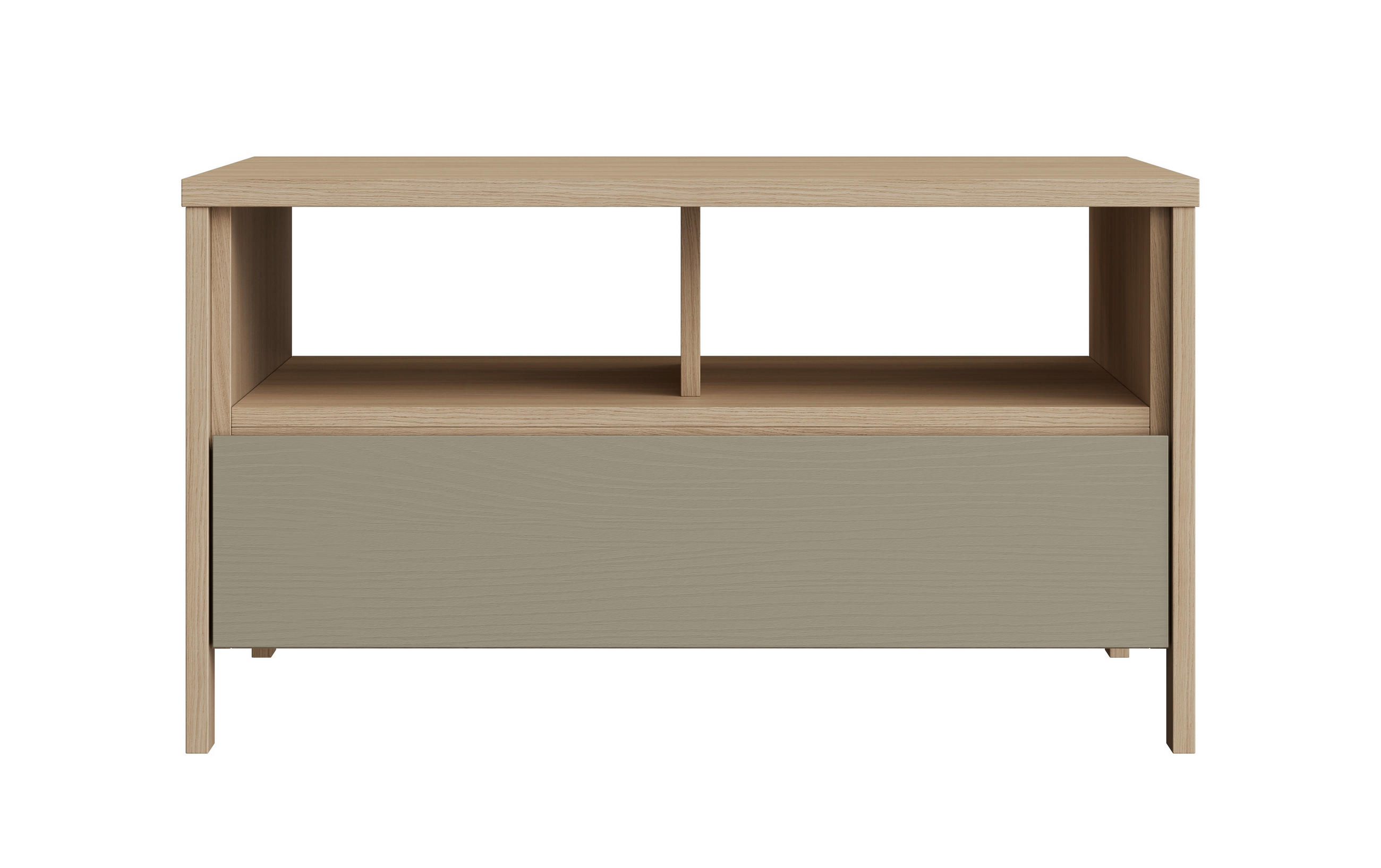 COUCHTISCH in Holzwerkstoff  - Eukalyptusholzfarben/Eichefarben, Design, Holzwerkstoff (80/46/60cm) - MID.YOU
