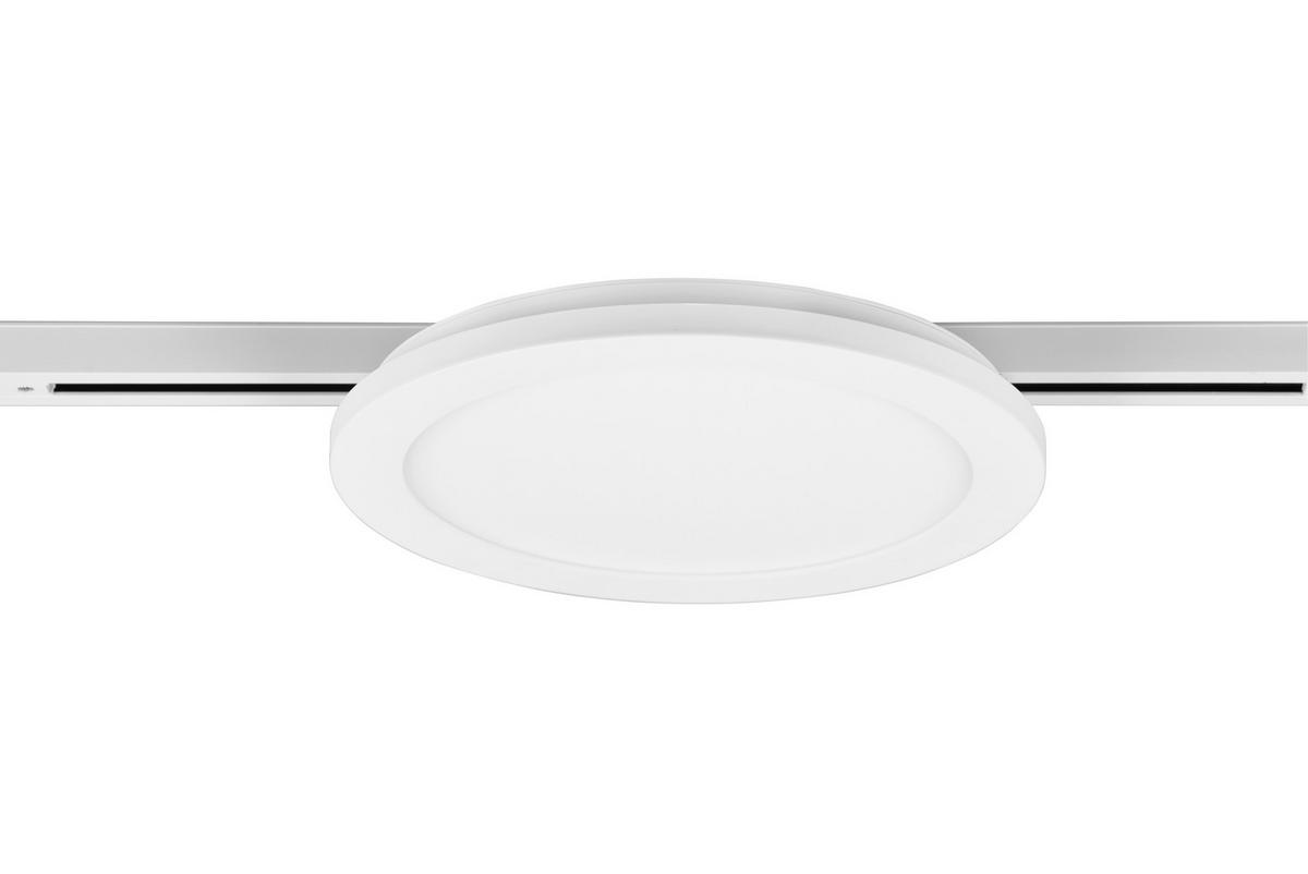 SCHIENENSYSTEM-STRAHLER - Weiss, Basics, Kunststoff (26,0/2,7cm) - Trio Leuchten