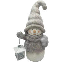 SCHNEEMANN  - Beige/Silberfarben, LIFESTYLE, Stein/Metall (21,3/43/16cm) - X-Mas