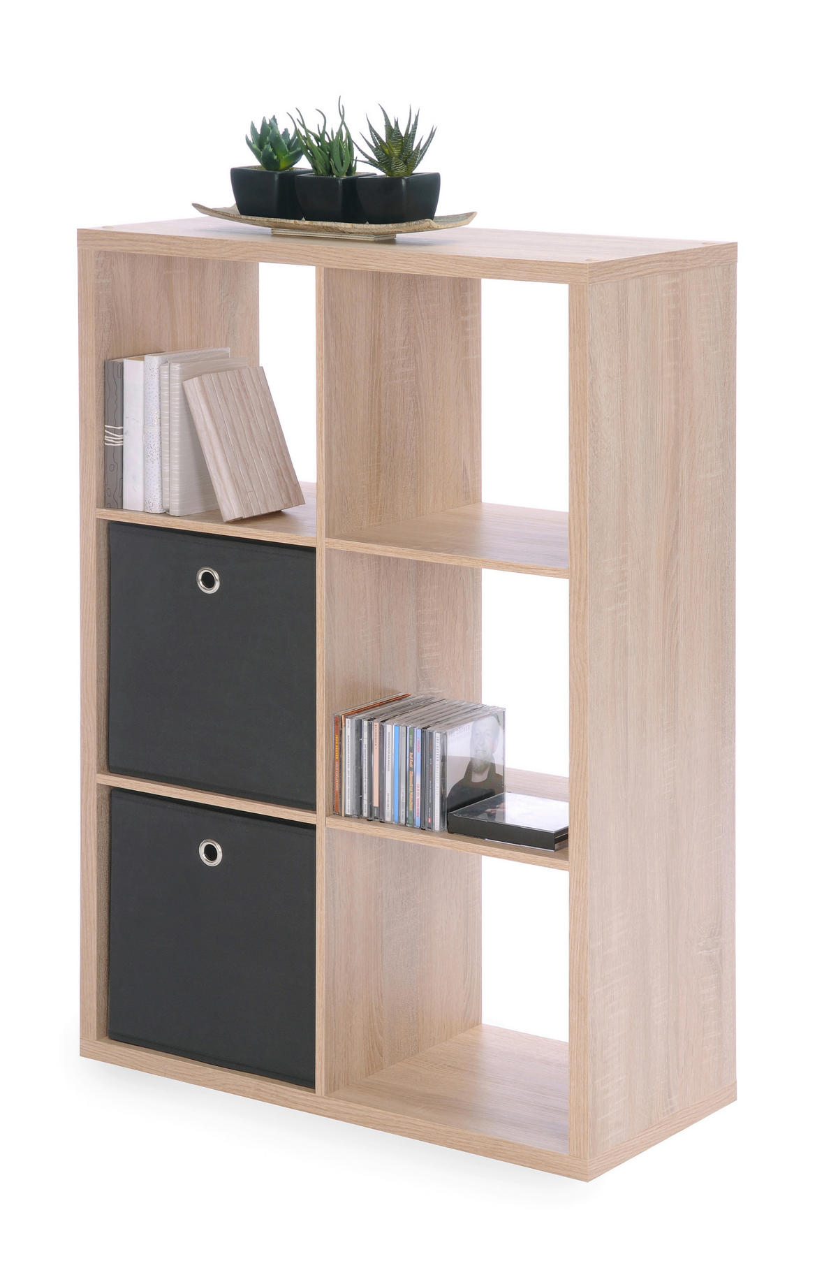 REGAL boje hrasta  drvni materijal  - boje hrasta, Basics, drvni materijal (73/107/33cm) - Carryhome