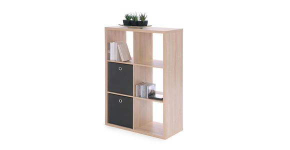 REGAL Eichefarben - Eichefarben, Basics, Holzwerkstoff (73/107/33cm) - Carryhome