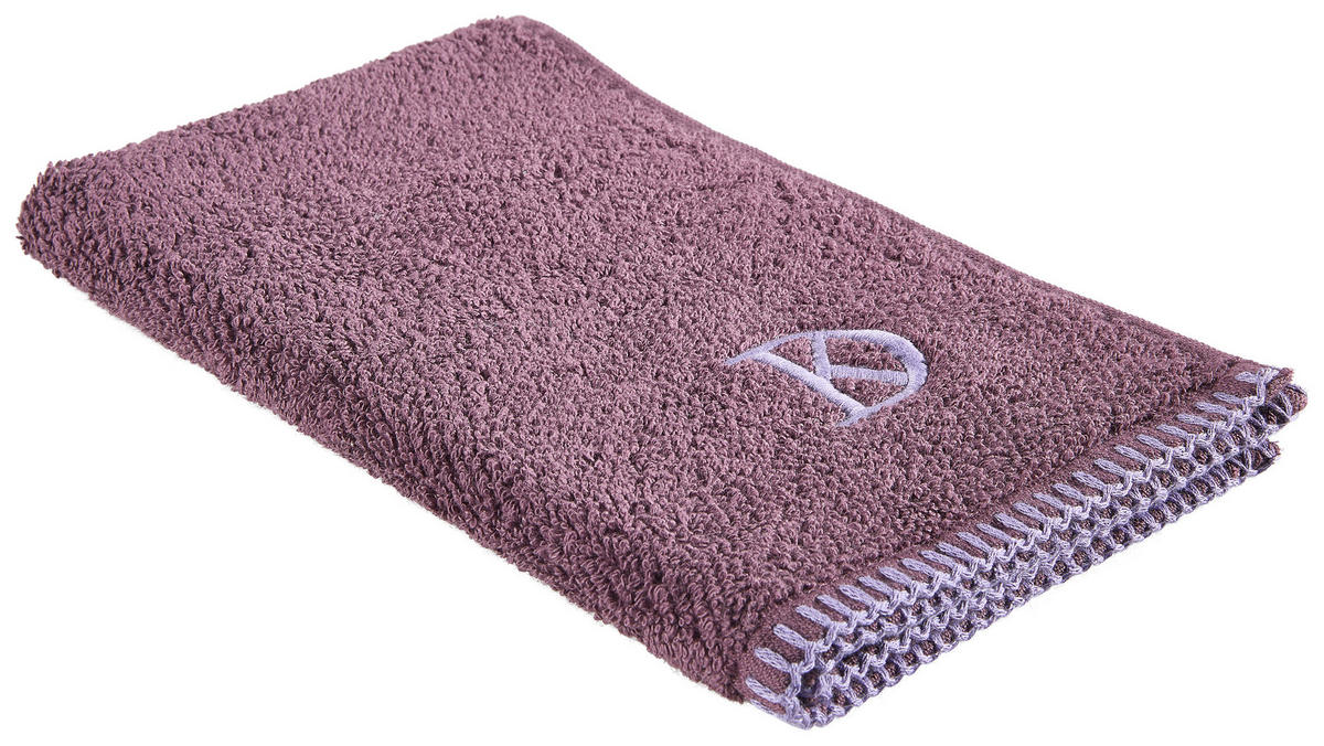 GÄSTETUCHSET BOLANO Lila 4-teilig 30/50 cm  - Lila, KONVENTIONELL, Textil (30/50cm) - Dieter Knoll