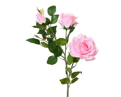 FLOARE ARTIFICIALĂ - roz, Basics, plastic (22,00/11,00/77,00cm)