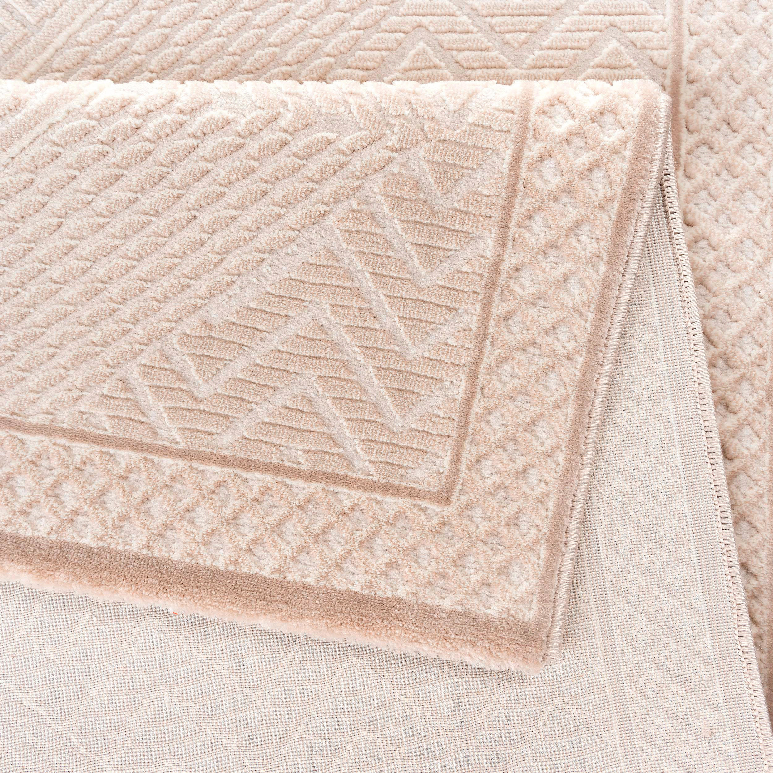 VÄVD MATTA 120/170 cm Luxury  - beige, Modern, textil (120/170cm)