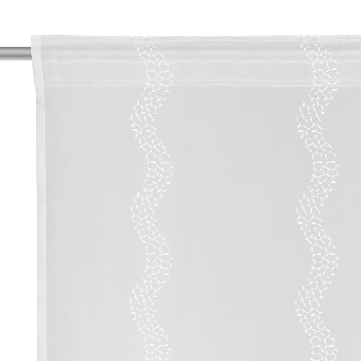 FERTIGVORHANG halbtransparent  - Weiss, Konventionell, Textil (140/245cm) - Esposa