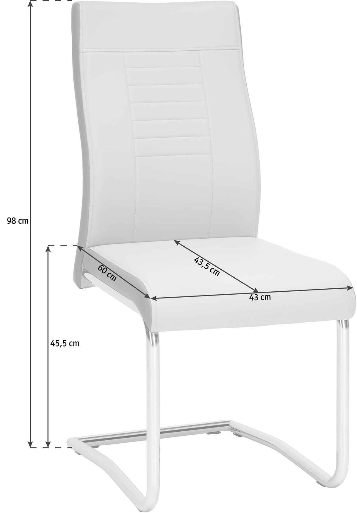 SCAUN BUCATARIE din metal, textil crem, maro închis  - crem/culoare crom, Design, metal/textil (43/98/60cm) - Carryhome