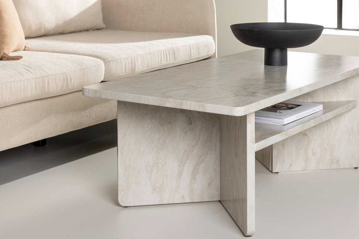 SOFFBORD i trämaterial 120/60/42 cm  - beige, Design, trämaterial (120/60/42cm) - Livetastic