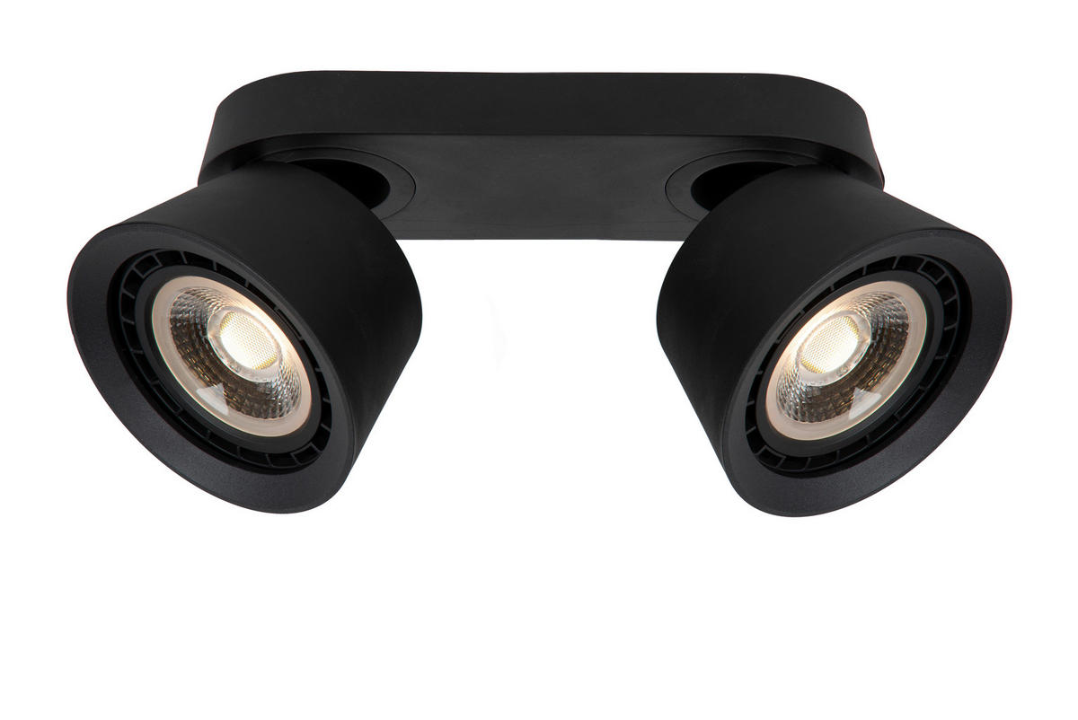 STRAHLER Trigono 25.2/12.6/9.9 cm   - Schwarz, Design, Metall (25.2/12.6/9.9cm) - Lucide