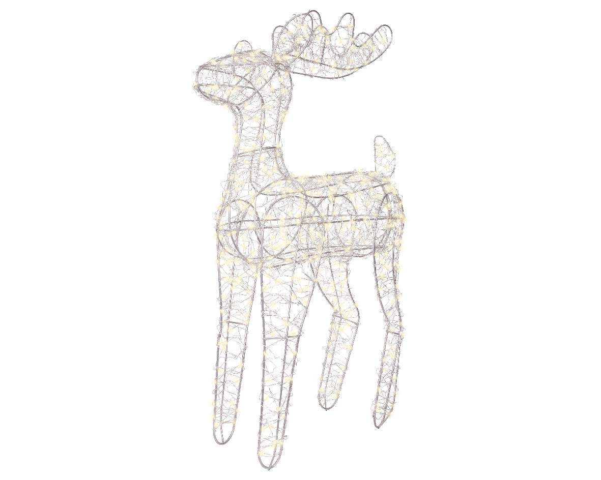 LED-DEKOLEUCHTE  - Silberfarben, KONVENTIONELL, Metall (16,00/39,00/60,00cm)