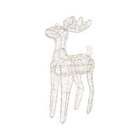 LED-DEKOLEUCHTE  - Silberfarben, KONVENTIONELL, Metall (16,00/39,00/60,00cm)