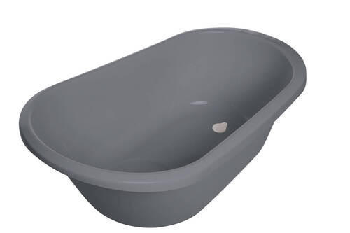 BABYBADEWANNE SENSE EDITION  - Dunkelgrau, Basics, Kunststoff (79,5/41,5/30,8cm) - Bebe Jou