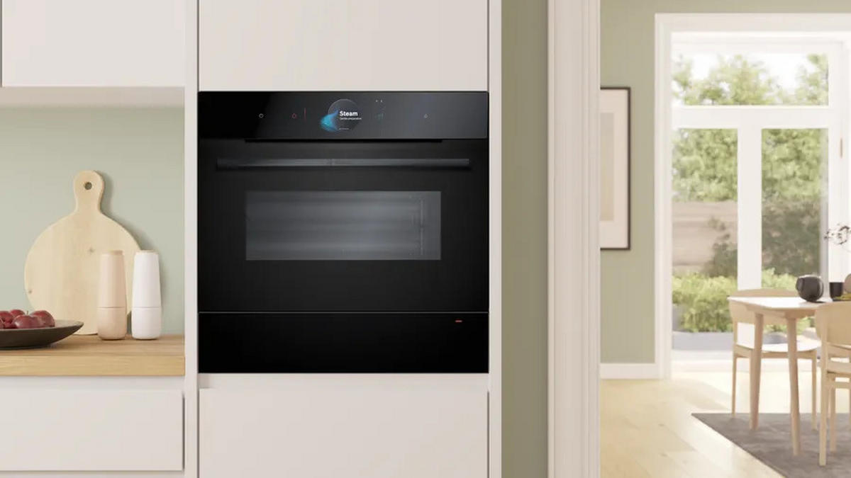 WÄRMESCHUBLADE BIC9101B1  - Schwarz, Basics, Metall (59,4/14/51,8cm) - Bosch