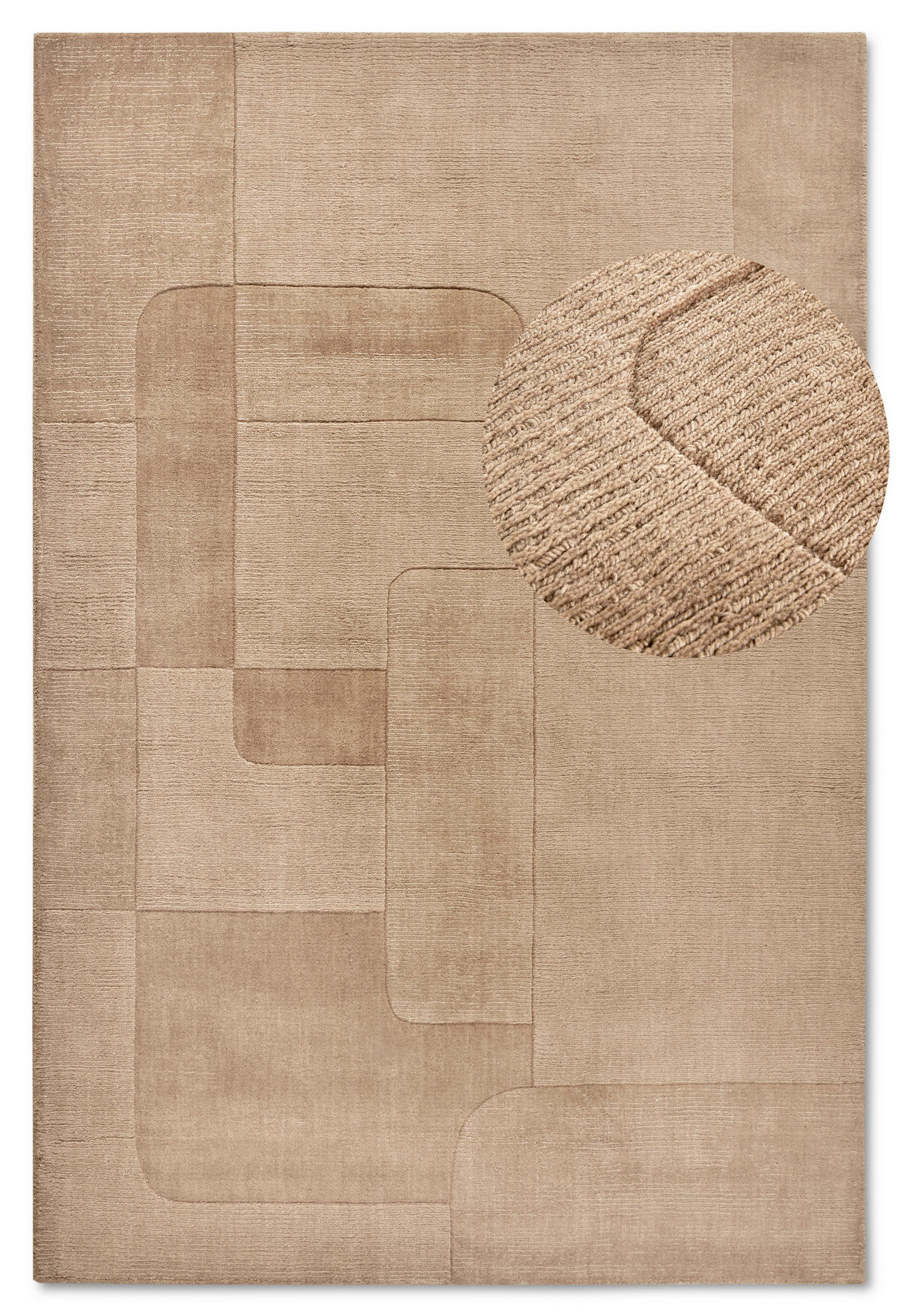 HANDWEBTEPPICH 190/280 cm Kollektion 1906 Beige  - Beige, Basics, Textil (190/280cm) - Villeroy & Boch