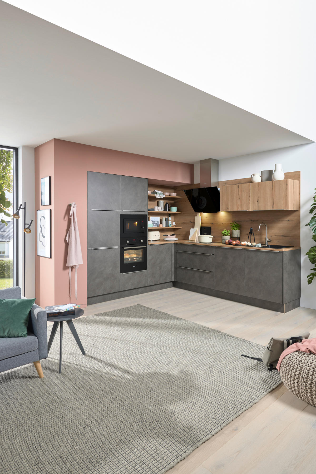 EINBAUKÜCHE   - MODERN, Holzwerkstoff - Dieter Knoll