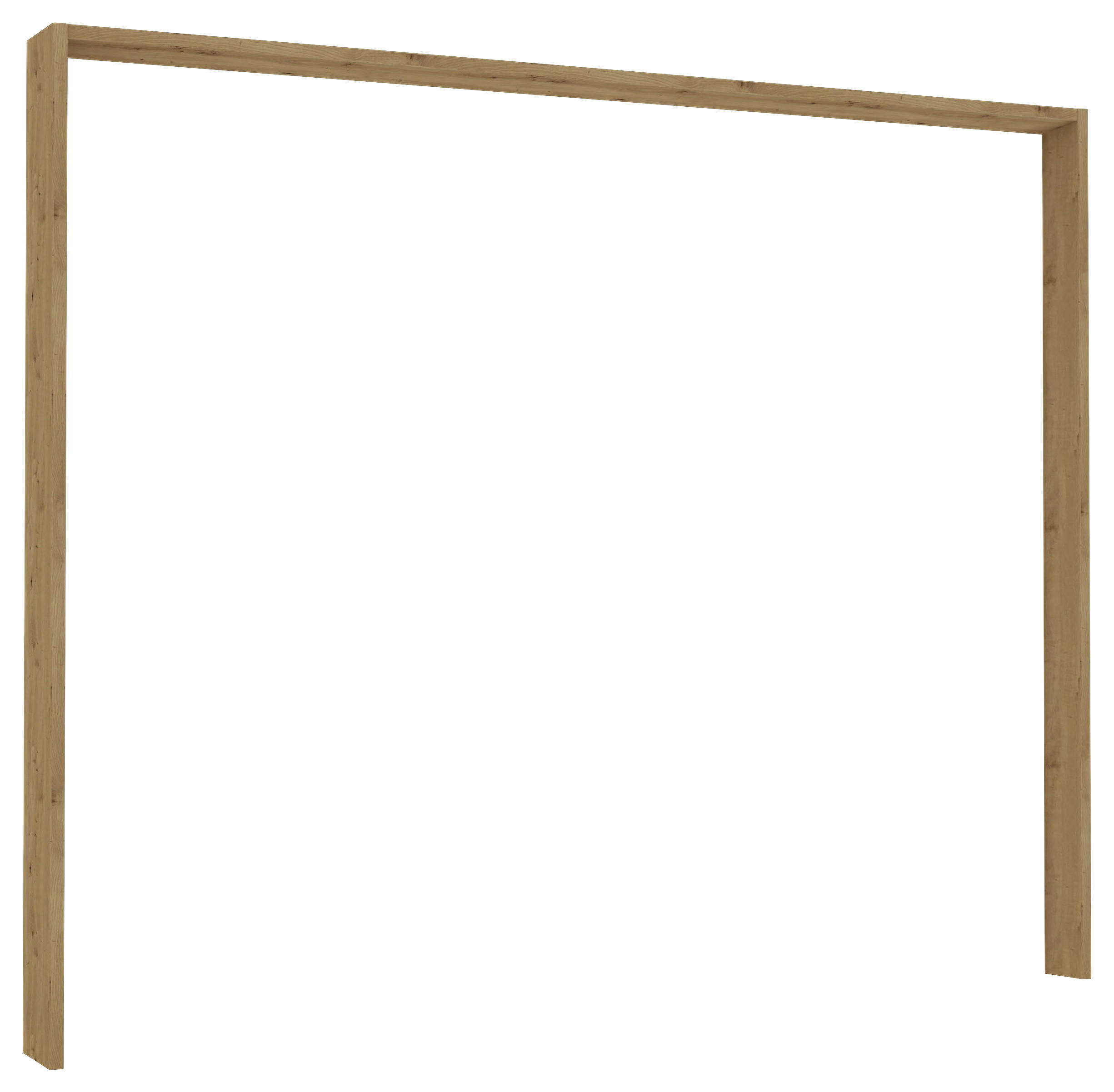 PASSEPARTOUTRAHMEN 256/240/12 cm   - Eiche Bianco, KONVENTIONELL, Holzwerkstoff (256/240/12cm) - Venda